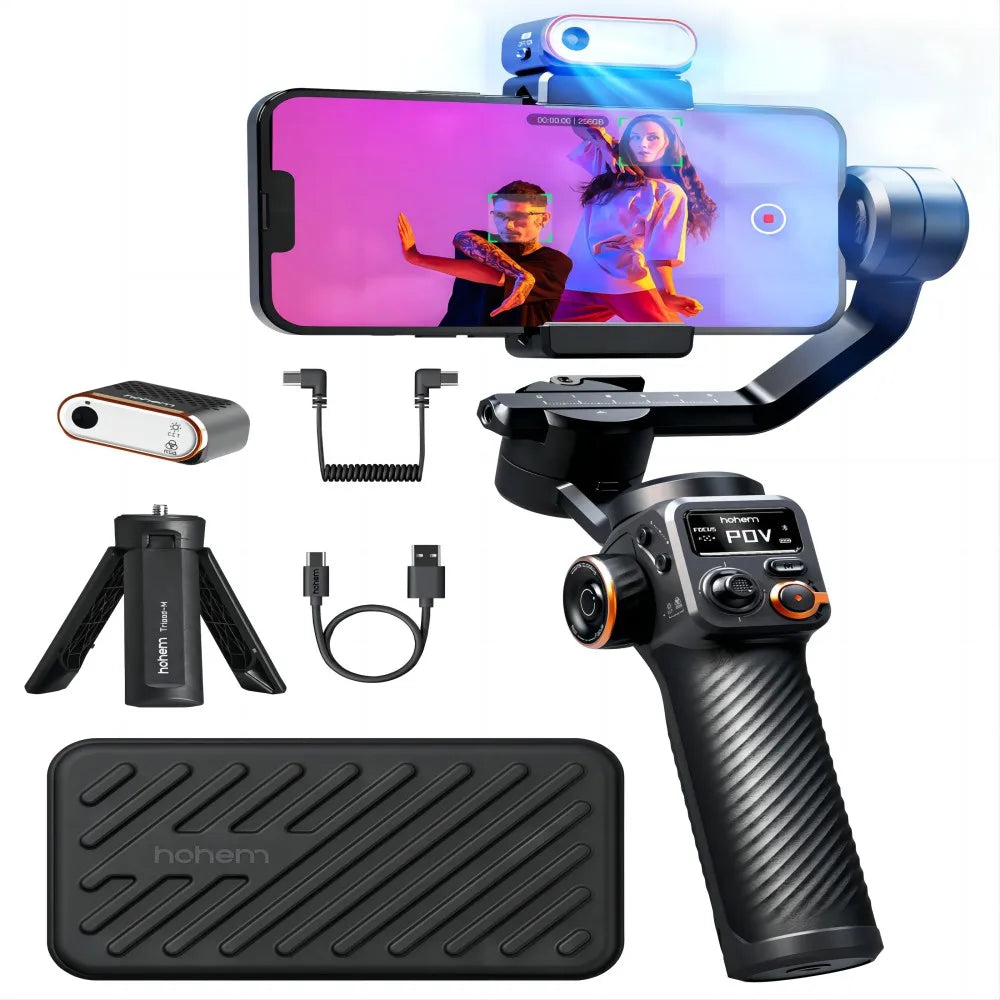 Hohem iSteady M6 Gimbal: Handheld Stabilizer with AI Fill Light