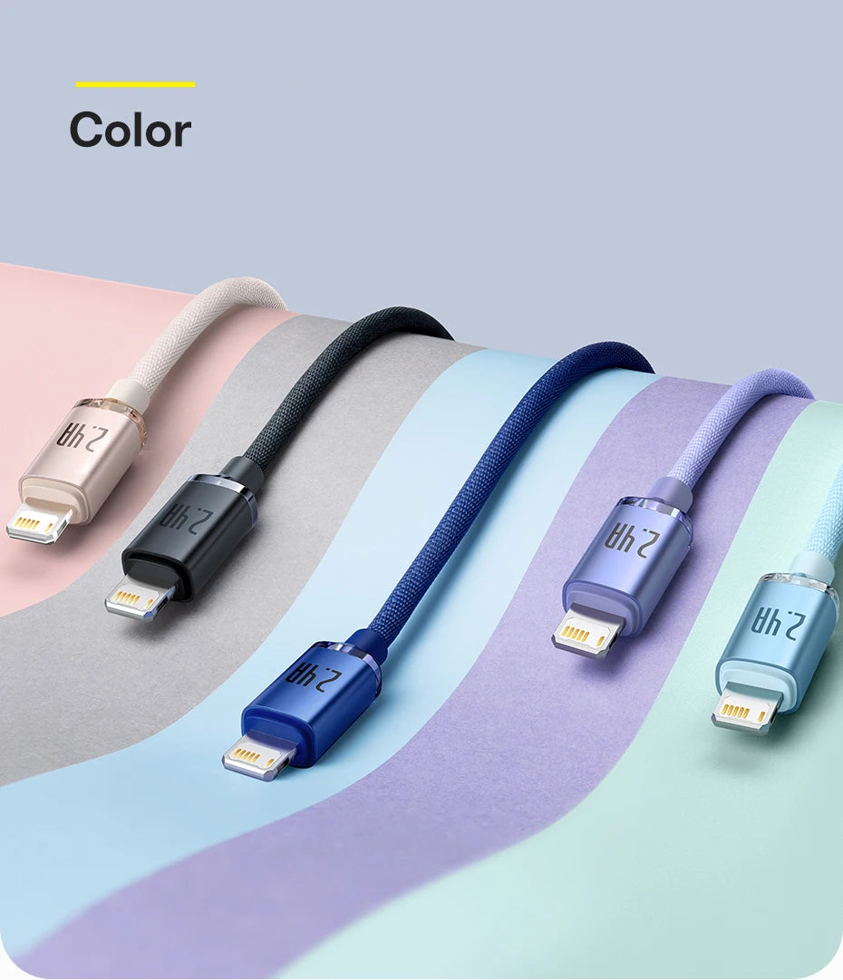 Baseus USB Cable: iPhone Fast Charging.