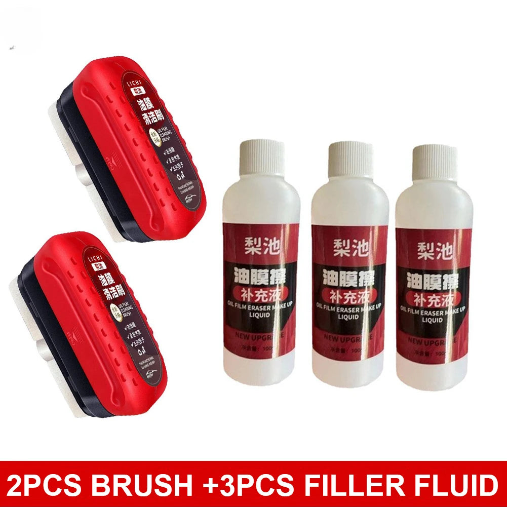 Car Glass Oil Film Remover & Hydrophobic Coating Tool