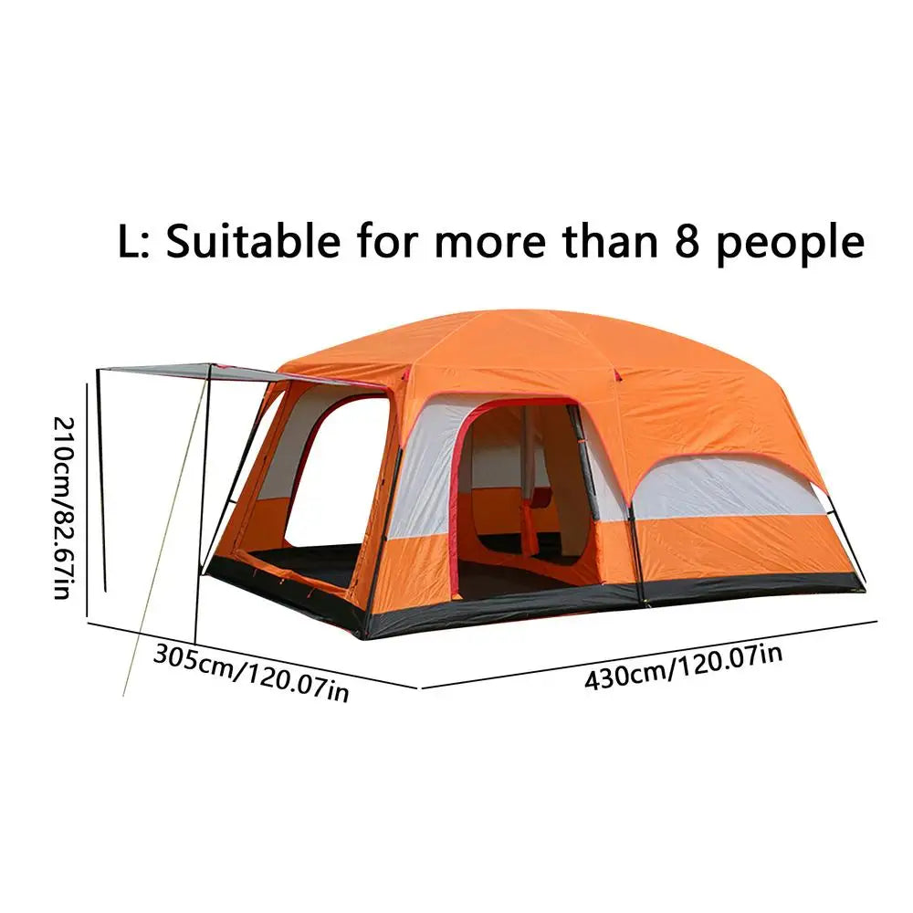 Spacious Waterproof Family Dome Camping Tent