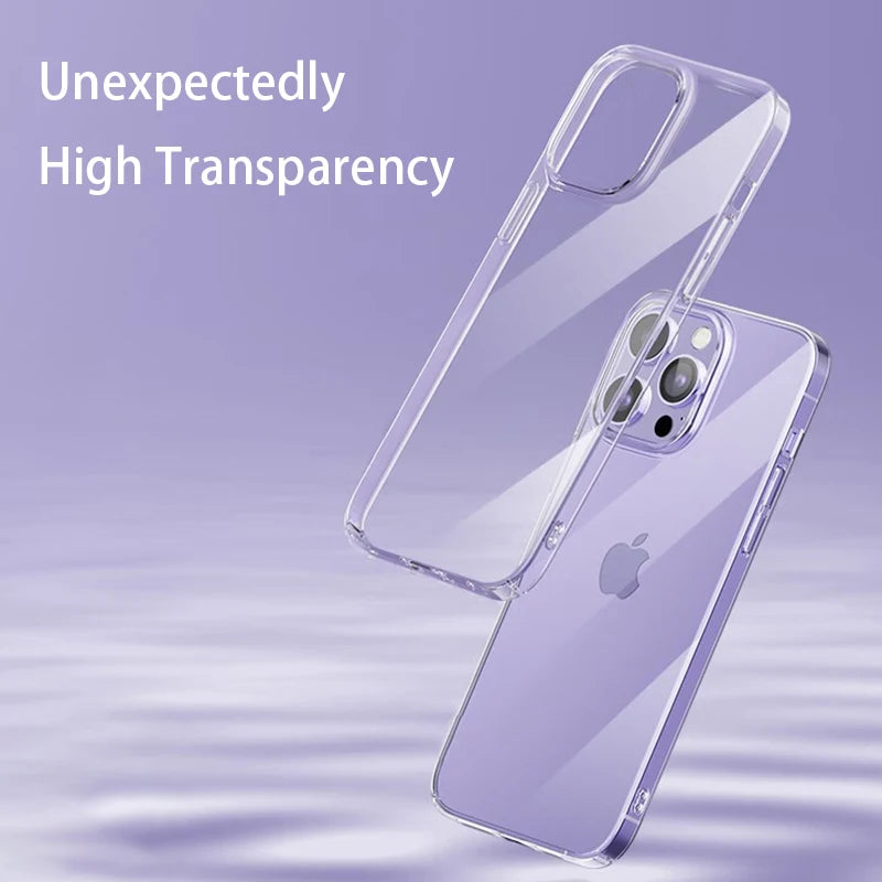 Transparent Phone Case For iPhone Pro Max