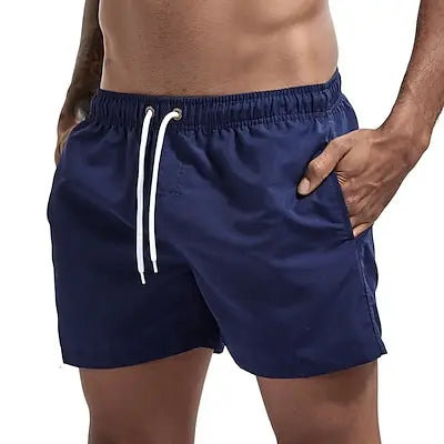 Men's Quick-Dry Swim Trunks with Pockets