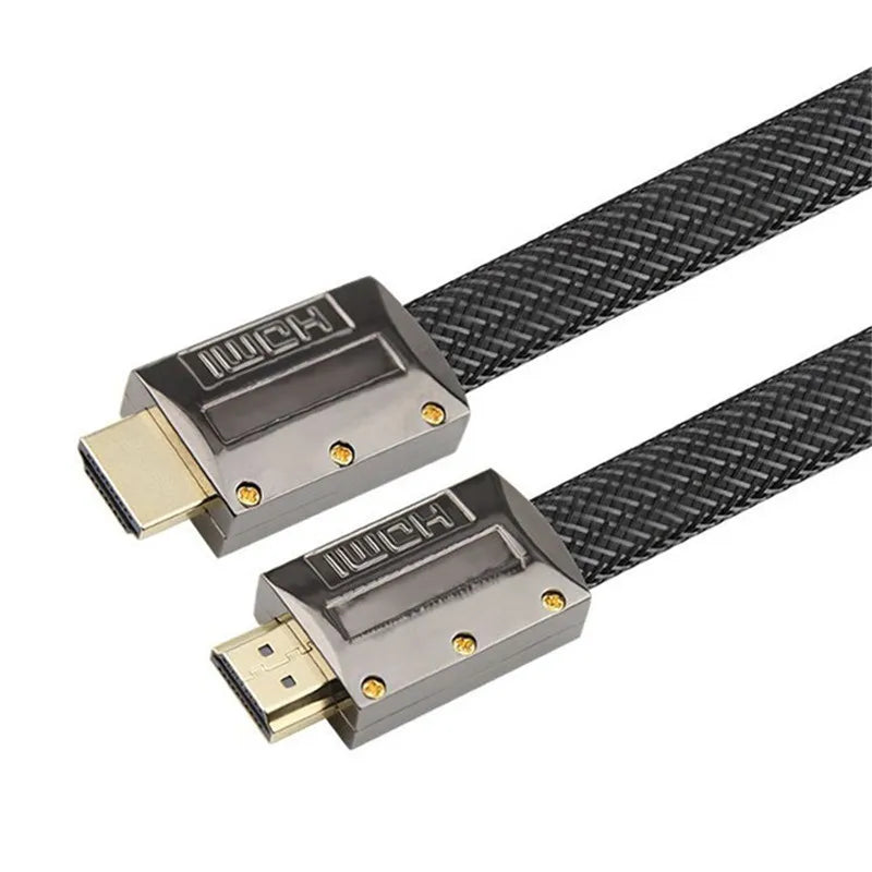 Flat HDMI-Compatible Cable for Xiaomi Mi Box PS5 Dolby - Various Lengths