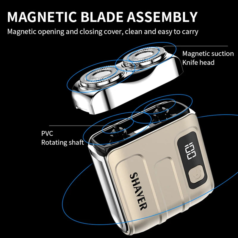 Mini Travel Electric Shaver for Men