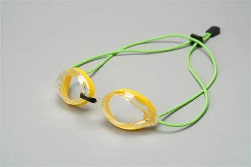 Bright Color Electroplated Swimming Goggles with Rope Head