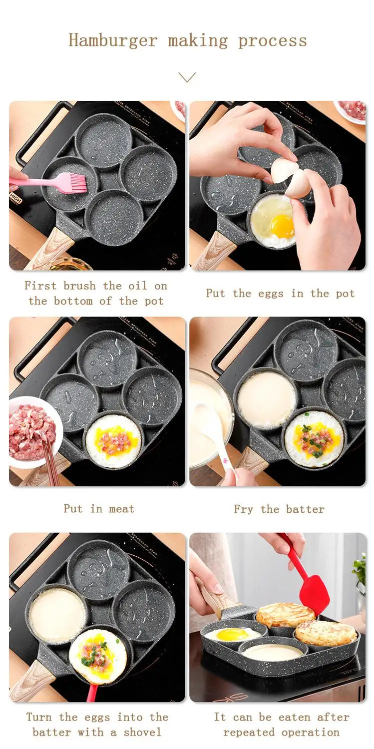 4-hole Omelet Pan VIP