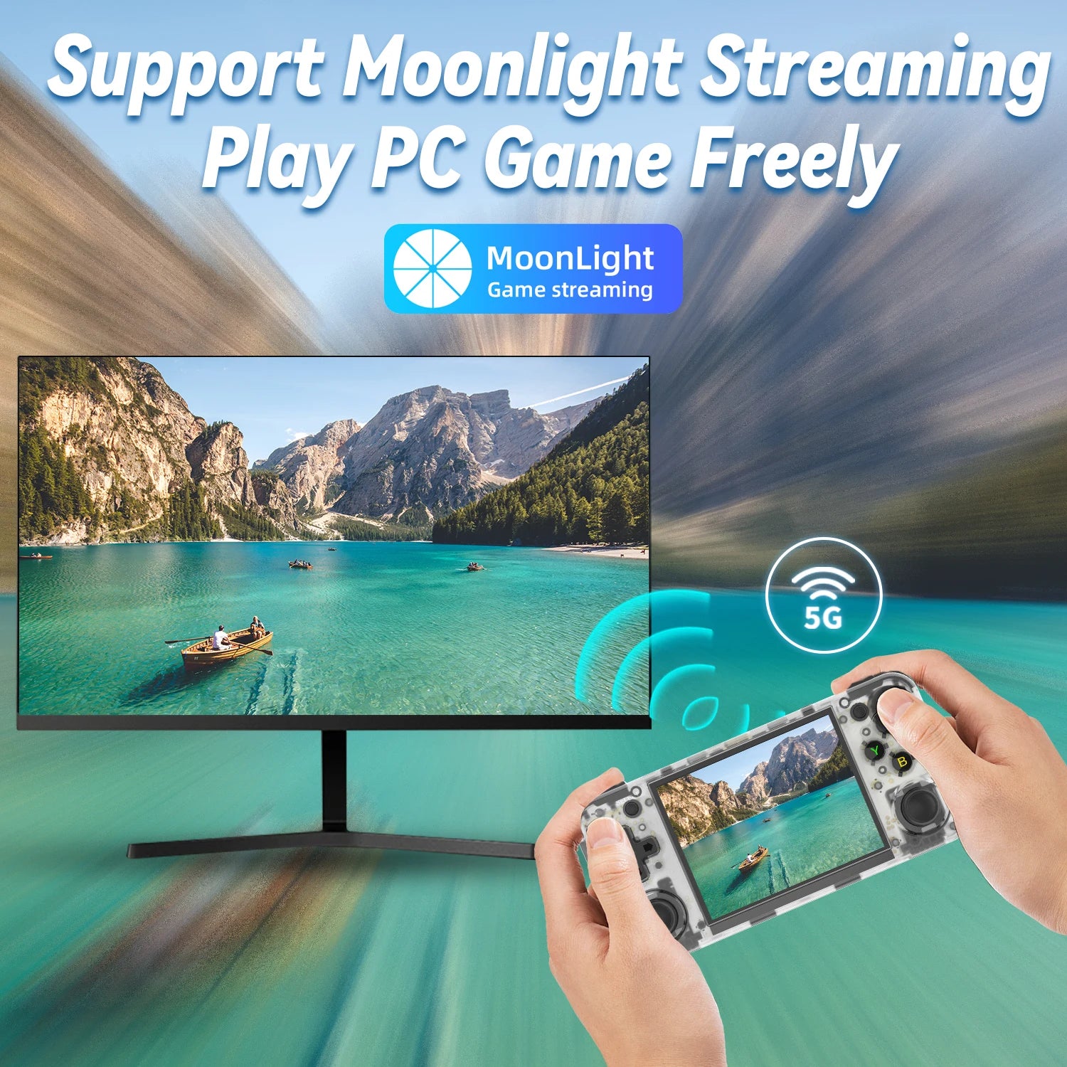 ANBERNIC RG35XX H Handheld Retro Game Console 3.5'' IPS, HDMI, Linux