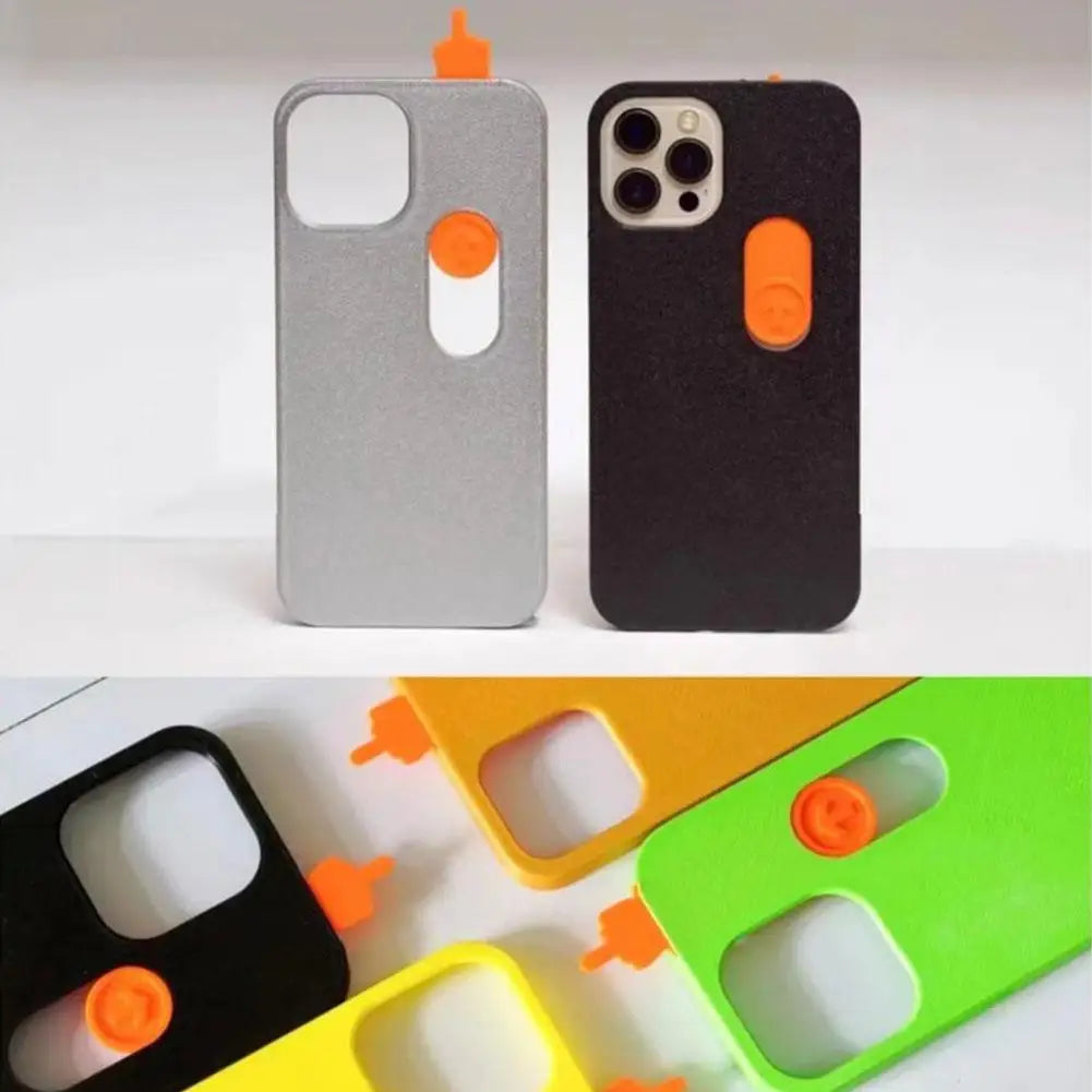 Funny 3D Sliding Middle Finger iPhone Case – Cute Gift Idea