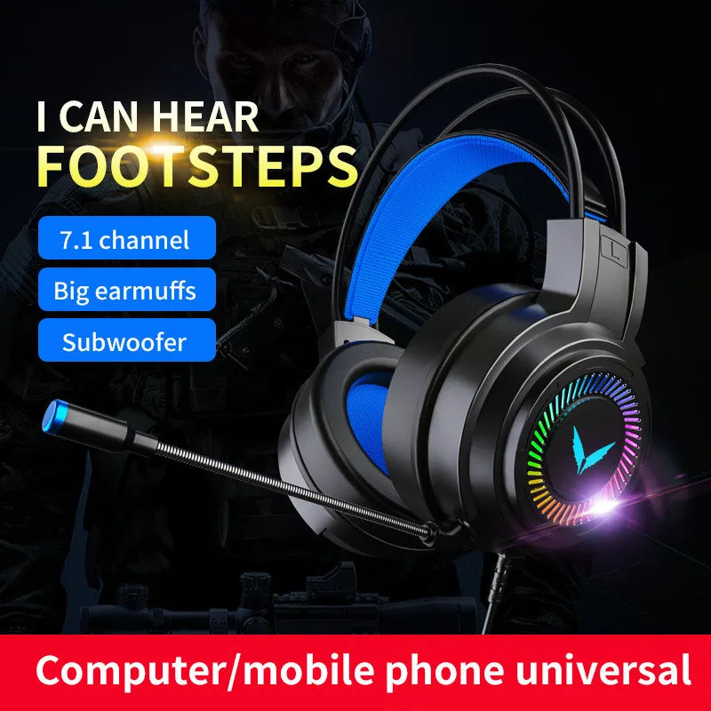 E-Sports 7.1 Channel Wired Headset.