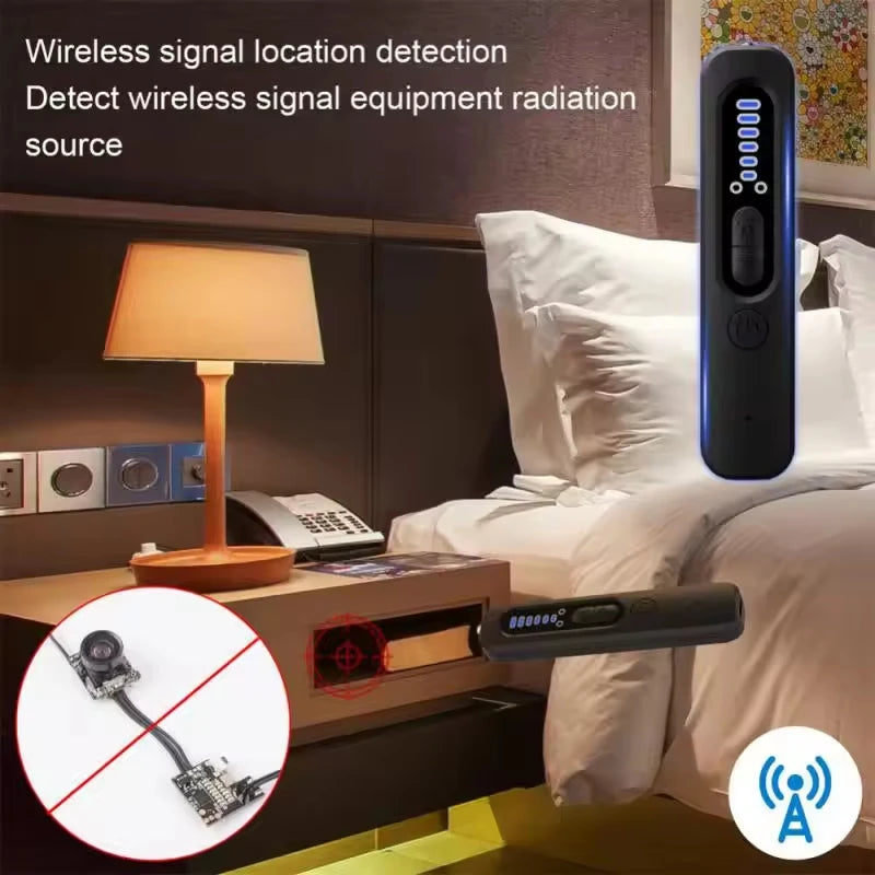 RF Signal Scanner & Hidden Camera Detector